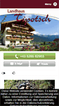 Mobile Screenshot of landhaus-tipotsch.at