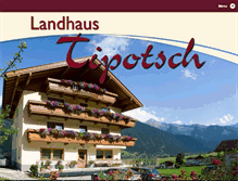 Tablet Screenshot of landhaus-tipotsch.at